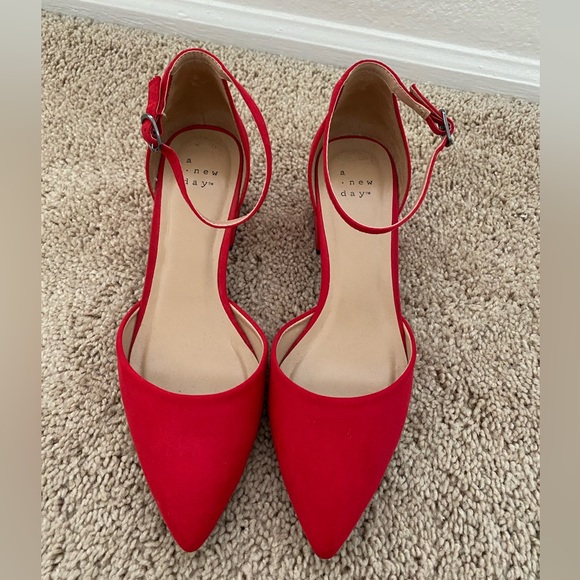 a new day Shoes - Red Heels